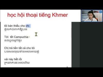 Học Tiếng Khmer Qua Các Cụm Từ